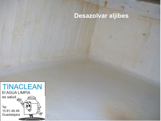 Servicio de lavar aljibes sucios o contaminados en guadalajara Zapopan
