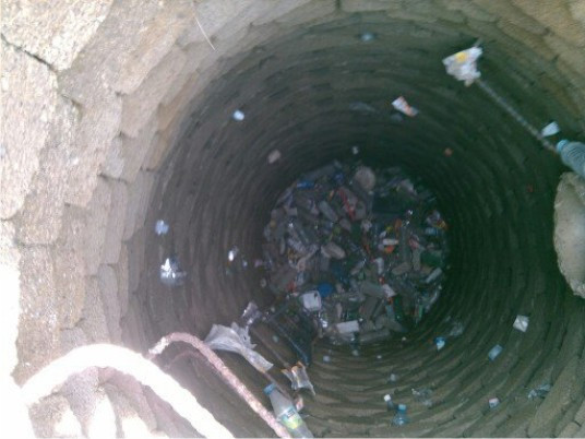 Desazolve de pozos deabsorcion  con lodo basura  en cisternas 